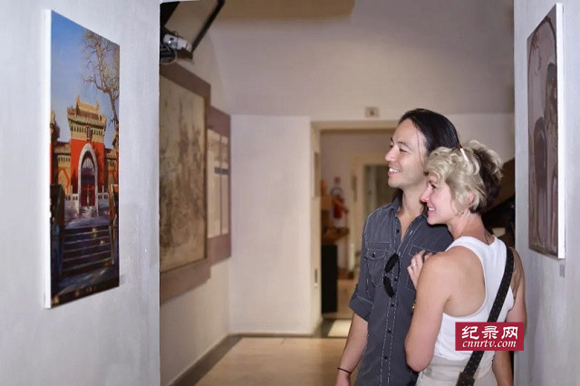 【视频】“望:当代中国艺术展”在意大利罗马开展 甘肃省4位画家作品参展